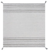 Safavieh Montauk 6'-0" x 6'-0" Rug in Grey / Ivory