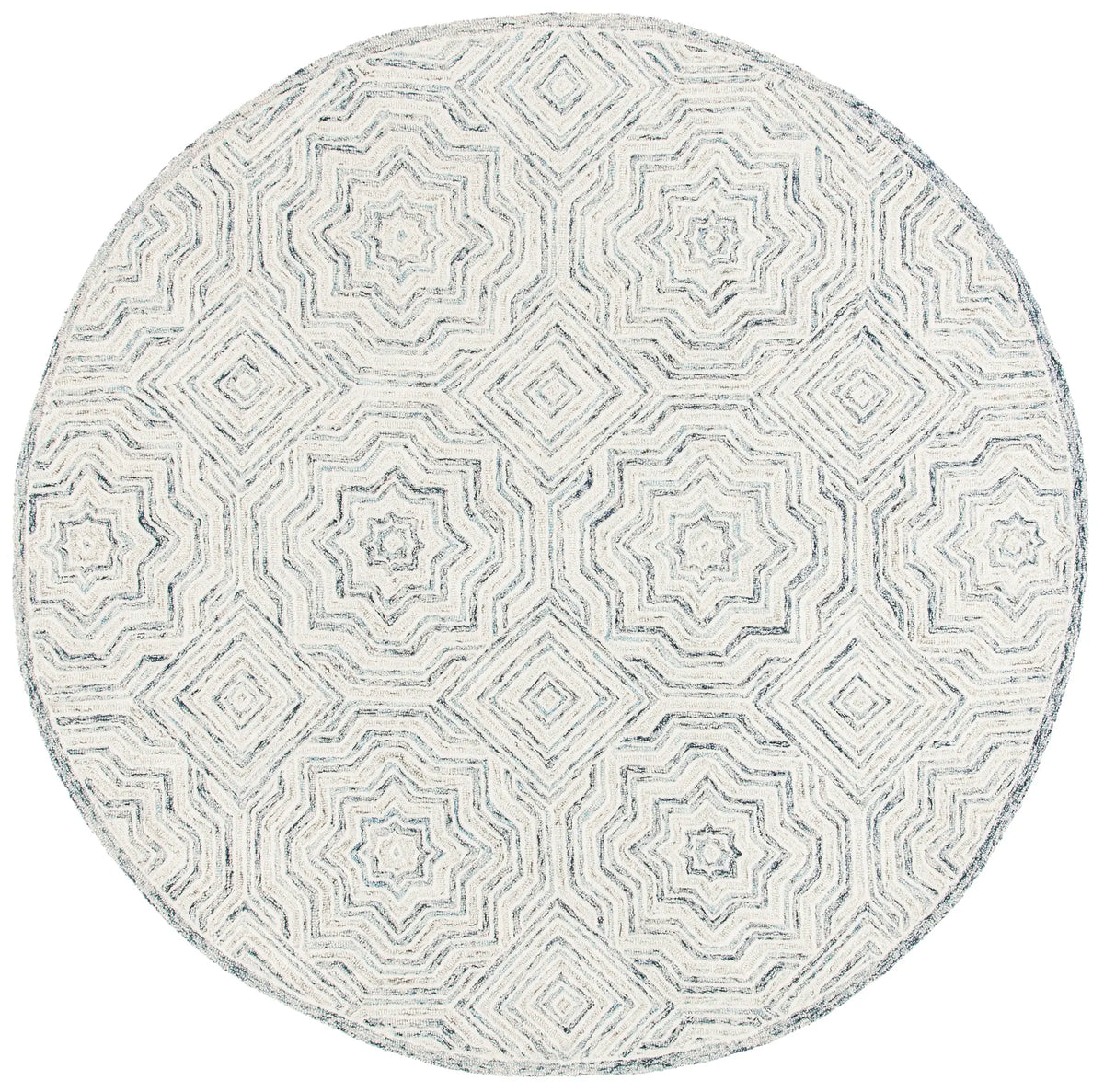 Safavieh Capri 5'-0" x 5'-0" Rug in Beige / Blue