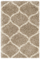 Safavieh Hudson Shag 2'-0" x 3'-0" Rug in Beige / Ivory