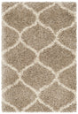 Safavieh Hudson Shag 2'-0" x 3'-0" Rug in Beige / Ivory