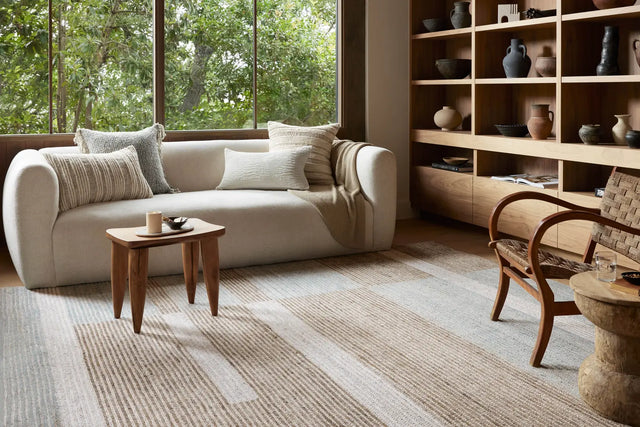 Loloi Stiles Sti-02 Tobacco/Lagoon Rug - room scene 1 horizontal