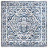 Safavieh Brentwood 6'-7" x 6'-7" Rug in Navy / Light Grey