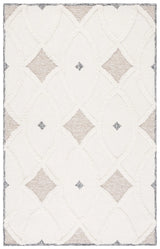 Safavieh Casablanca 4'-0" x 6'-0" Rug in Ivory / Brown