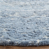 Safavieh Marquee 6'-0" x 6'-0" Rug in Blue / Ivory