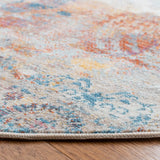 Safavieh Vintage Persian 5'-0" x 5'-0" Rug in Blue / Beige