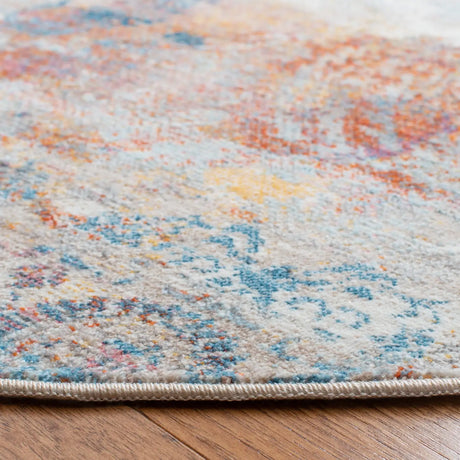 Safavieh Vintage Persian 5'-0" x 5'-0" Rug in Blue / Beige