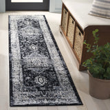 Safavieh Brentwood 2'-0" x 8'-0" Rug in Black / Grey