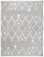 Safavieh Berber Shag 10'-0" x 14'-0" Rug in Light Grey / Cream