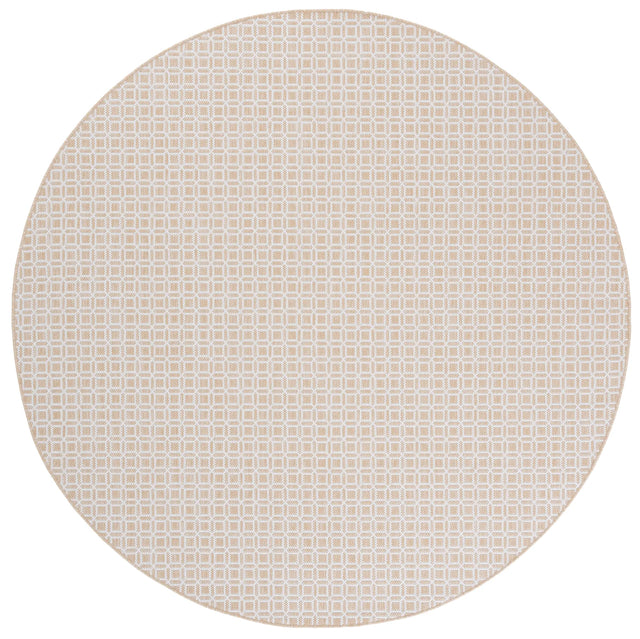 Safavieh Terrace 800 6'-7" x 6'-7" Rug in Beige / Ivory
