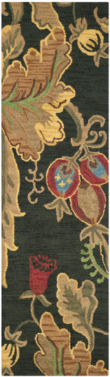 Safavieh Jardin 2'-3" x 8'-0" Rug in Black / Multi