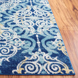 Safavieh Evoke 4'-0" x 6'-0" Rug in Royal / Light Blue