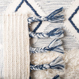 Safavieh Natura 4'-0" x 6'-0" Rug in Ivory / Blue