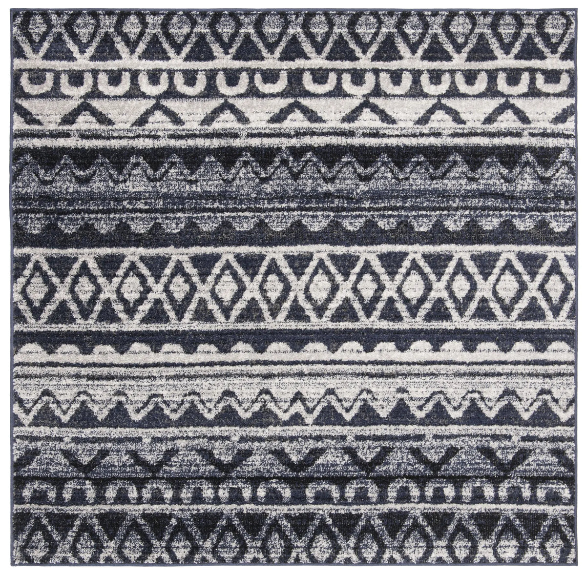 Safavieh Adirondack 6'-0" x 6'-0" Rug in Ivory / Navy