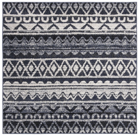 Safavieh Adirondack 6'-0" x 6'-0" Rug in Ivory / Navy