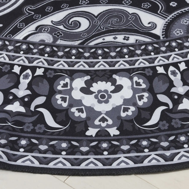 Safavieh Arizona 6'-0" x 6'-0" Rug in Black / Grey