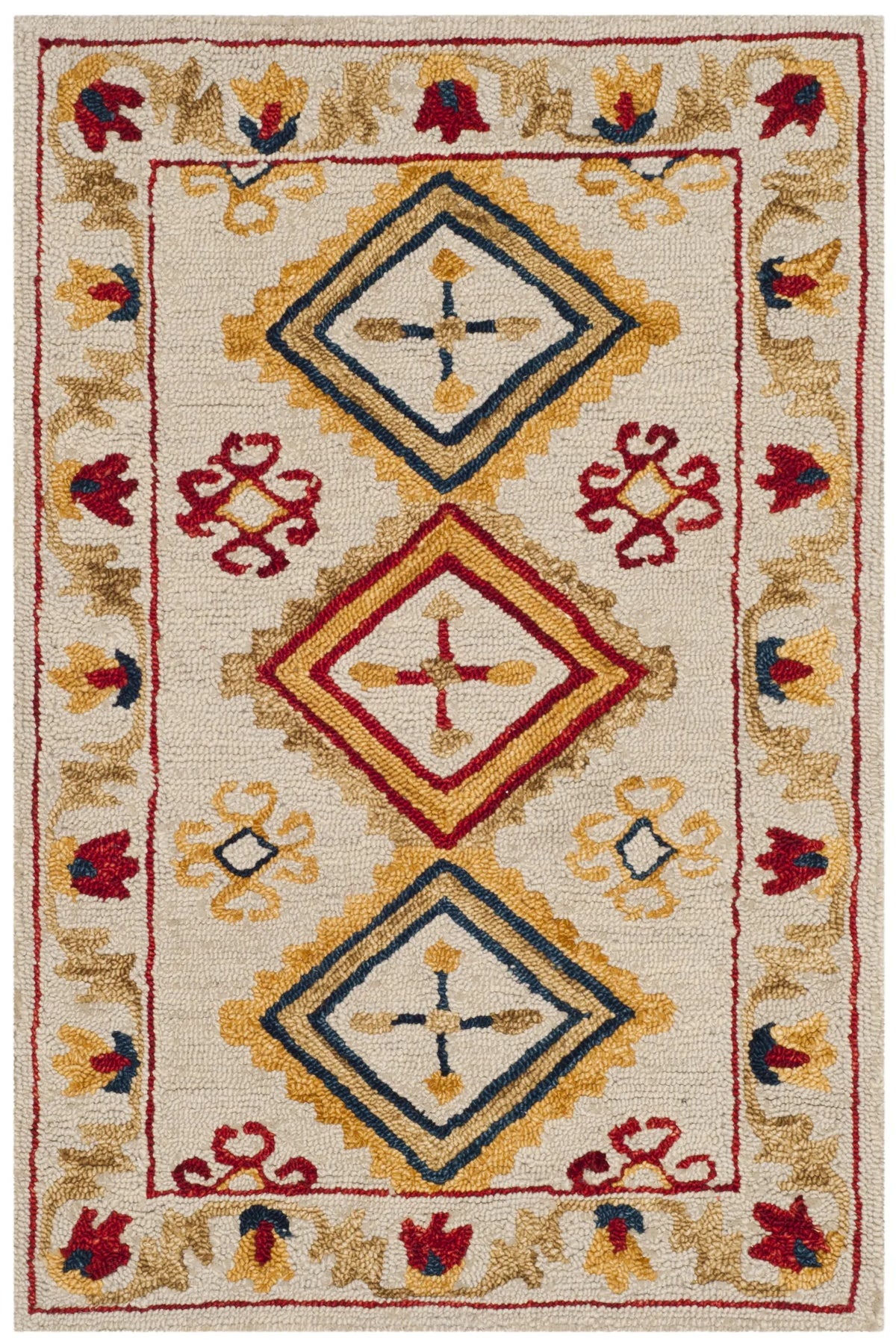 Safavieh Aspen 2'-0" x 3'-0" Rug in Ivory / Multi