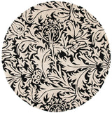 Safavieh Soho 6'-0" x 6'-0" Rug in Black / Beige