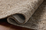 Loloi Mabel MBL-01 Traditional Hand Tufted Bark, Graphite Rug - pile height