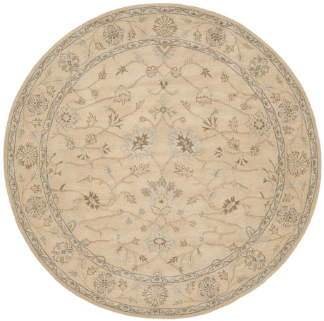 Safavieh Wyndham 7'-0" x 7'-0" Rug in Light Gold / Light Gold