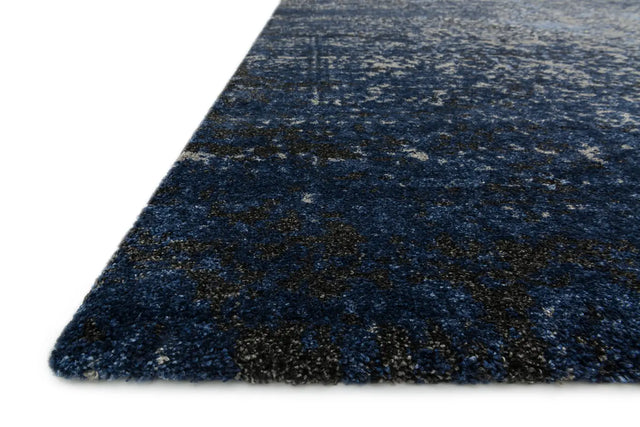 Loloi Viera VR-07 Grey / Navy Rugs - rug corner