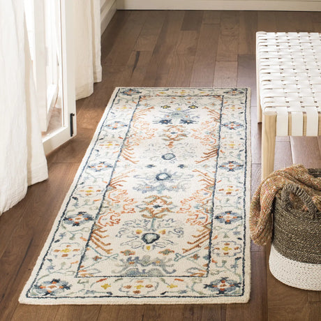 Safavieh Aspen 2'-3" x 11'-0" Rug in Ivory / Blue