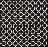 Safavieh Cambridge 6'-0" x 6'-0" Rug in Black / Ivory
