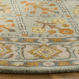 Safavieh Heritage 6'-0" x 6'-0" Rug in Cream / Blue