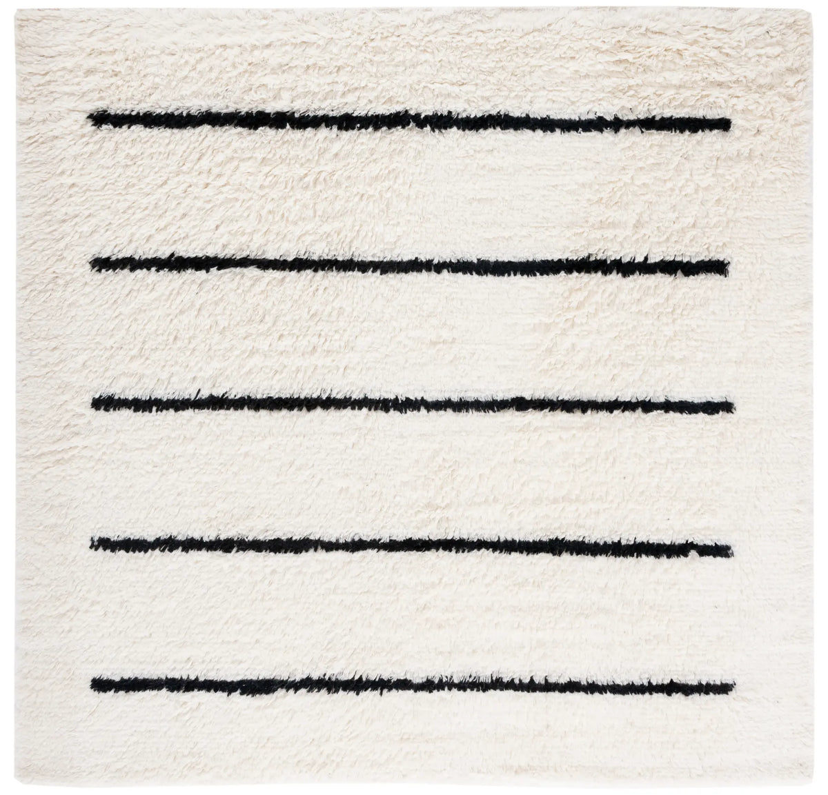 Safavieh Kenya 7'-0" x 7'-0" Rug in Ivory / Black