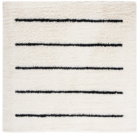 Safavieh Kenya 7'-0" x 7'-0" Rug in Ivory / Black