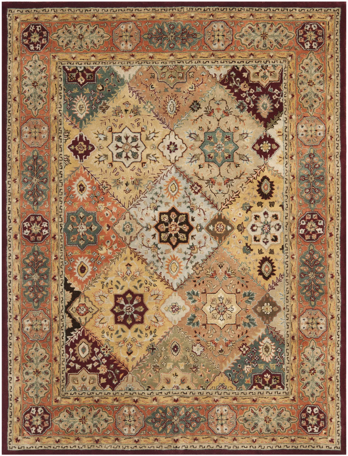 Safavieh Persian Legend 9'-6" x 13'-6" Rug in Red / Rust