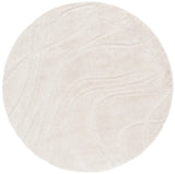 Safavieh Florida Shag 10'-0" x 10'-0" Rug in Creme / Creme