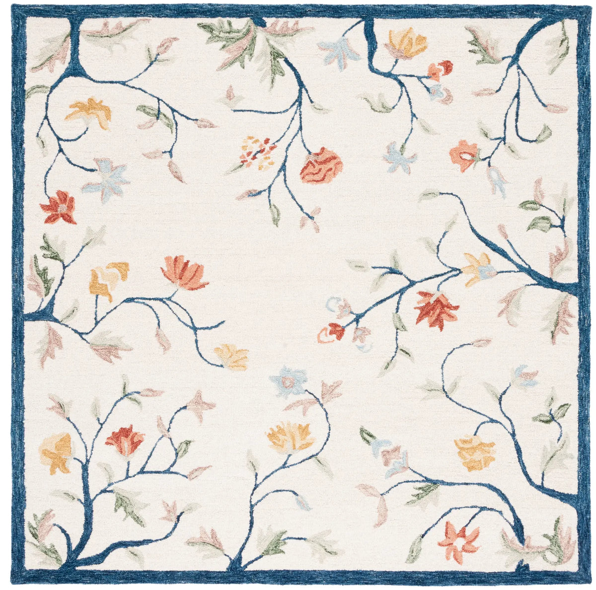 Safavieh Metro 6'-0" x 6'-0" Rug in Ivory / Blue