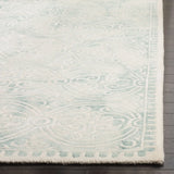 Safavieh Dip Dye 4'-0" x 6'-0" Rug in Light Green / Ivory