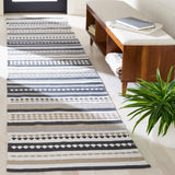 Safavieh Montauk 2'-3" x 9'-0" Rug in Grey / Ivory