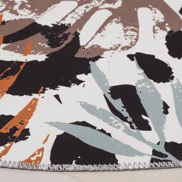 Safavieh Malibu 6'-0" x 6'-0" Rug in Ivory / Rust