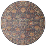 Loloi Giada Gia-01 Grey/Multi Rugs - round flat