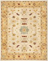 Safavieh Anatolia 9'-6" x 13'-6" Rug in Ivory / Gold