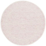 Safavieh Ebony 6'-0" x 6'-0" Rug in Pink / Ivory