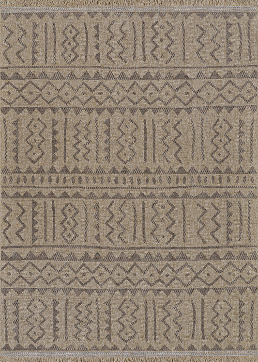 Couristan Naturalistic Moroccan 3701/1001 Natural/Brown Area Rug