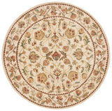 Safavieh Bergama 6'-0" x 6'-0" Rug in Ivory / Ivory