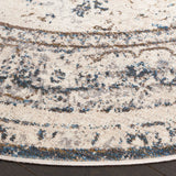 Safavieh Vintage Persian 5'-0" x 5'-0" Rug in Ivory / Blue
