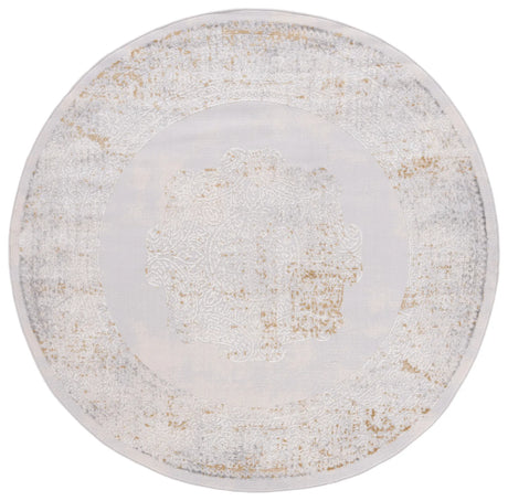 Safavieh Palma 6'-7" x 6'-7" Rug in Beige / Light Grey