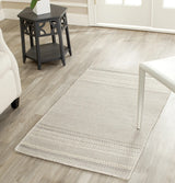 Safavieh Kilim 2'-0" x 3'-0" Rug in Grey / Ivory