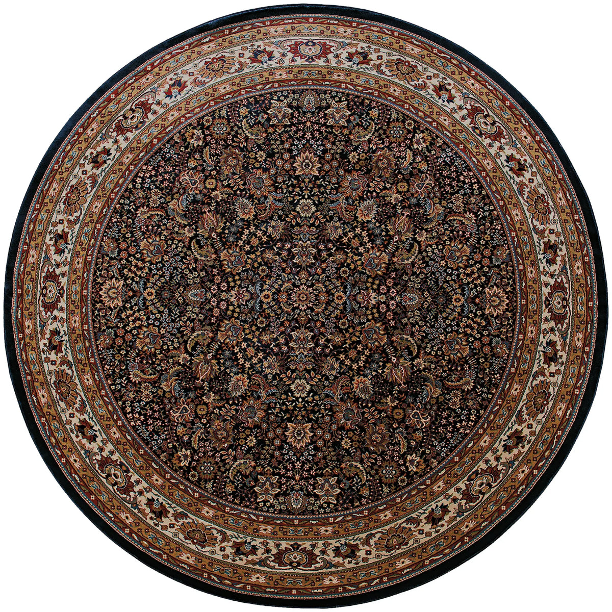 Oriental Weavers Sphinx Ariana 113b2 Blue / Red Rugs - main flat