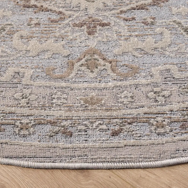 Safavieh Miranda 6'-6" x 6'-6" Rug in Beige / Grey Ivory