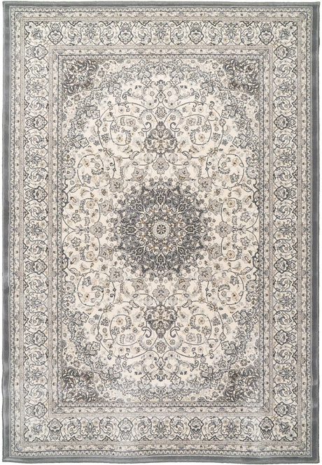 Dynamic Rugs Ancient Garden 57119 Cream / Grey Rugs - Rectangular
