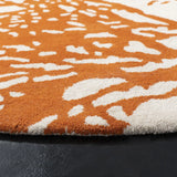 Safavieh Bella 5'-0" x 5'-0" Rug in Beige / Terracotta