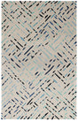 Safavieh Metro 4'-0" x 6'-0" Rug in Grey / Blue