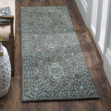Safavieh Glamour 2'-3" x 8'-0" Rug in Blue / Dark Grey