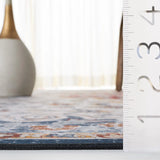 Safavieh Tucson 5'-0" x 8'-0" Rug in Grey / Rust